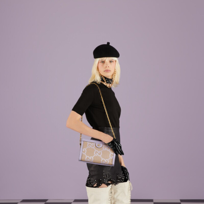 OPHIDIA Series Super Double G Small Shoulder Bag